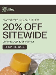 Plastic Free July Sale is here!