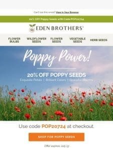 Poppy Power!