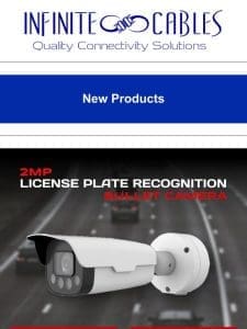 Precision in Every Frame: 2MP License Plate Recognition Bullet Camera