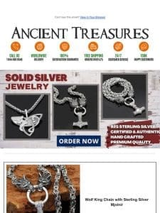 Premium Quality 925 Sterling Silver Items – Stamped & Certified – Impress your Friends