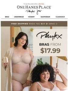 Price Drop on ALL Playtex!