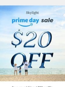 Prime Day Sale: Save $20 on 10in Black Frames