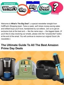 Prime Day is here and these are the only deals you need to know