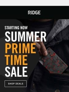 Prime Time Sale Starts NOW