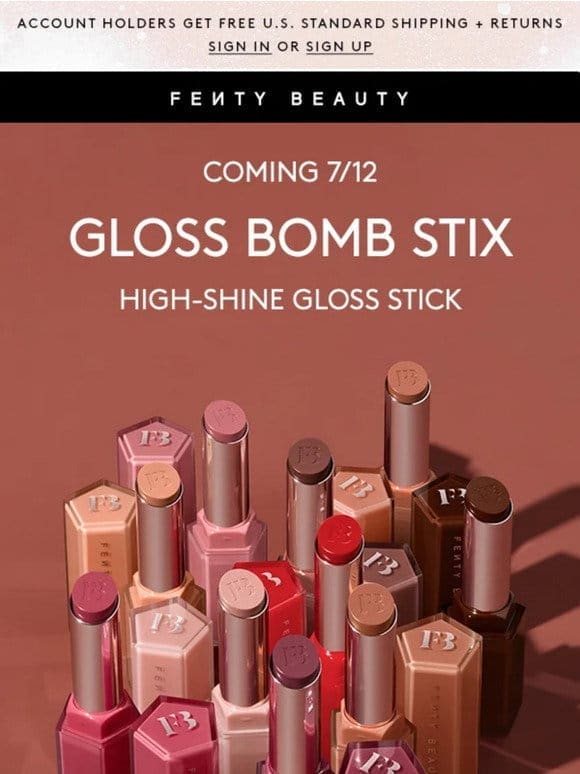 Pucker up—Gloss Bomb Stix is coming soon