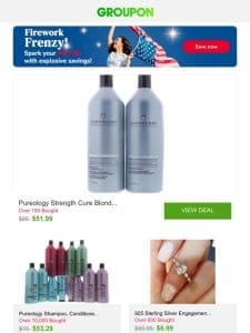 Pureology Strength Cure Blonde Conditioner & Shampoo 33.8 oz 1 Pc and More