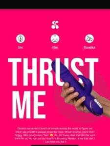 Put your thrust