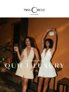 Quiet Luxury – Timeless Pieces Handpicked by Miss Circle Herself