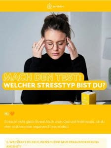 [Quiz] Welcher Stresstyp bist du?