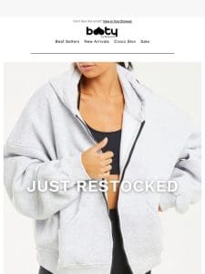 RESTOCKED: Your everything zip up