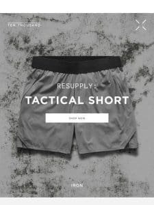 RESUPPLY: Tactical Gear In Iron