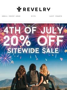 REVELRY – 4th of July Sale Starts Now