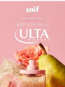 ROSE ERA IS NOW IN ULTA BEAUTY.