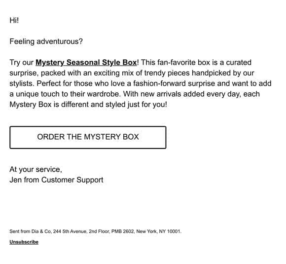 Ready for a Fashion Surprise? Try The Mystery Box!