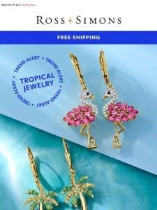 Ready to hit the tropics? It’s the season’s hottest jewelry trend