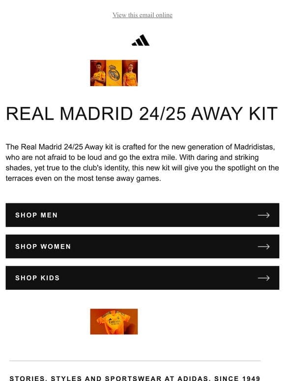 Real Madrid 24/25 Away Kit