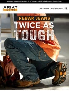 Rebar Jeans Fit Better & Work Harder-