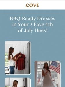 Red， White and BBQ-Ready!