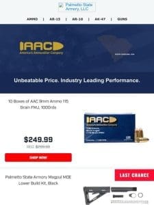 Red， White， & Boom! | Stock Up on AAC Ammo With These 4th of July Deals!