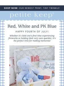 Red， White， and PK Blue!