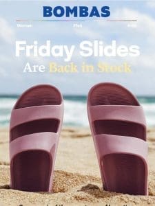 Restock Alert: Friday Slides