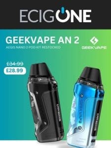 ?Restock Alert! Geekvape Aegis Nano 2