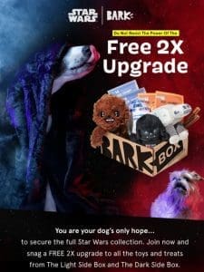 Return Of The Star Wars? FREE Upgrade