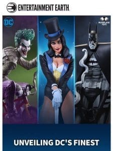 Revel in New DC – The Joker， Zatanna， and Batman!