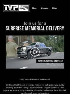 Ride along with us for a Memorial Plaque delivery