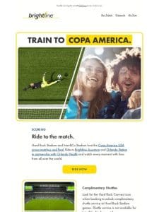Rides to Copa America 2024. ⚽