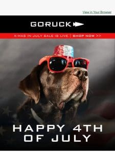 Ruck Up， Play Hard， and Celebrate the 4th