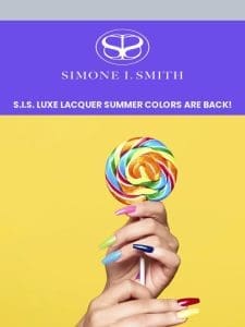 S.I.S. Luxe Lacquer Back in Stock!