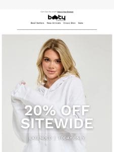 SALE EXTENDED