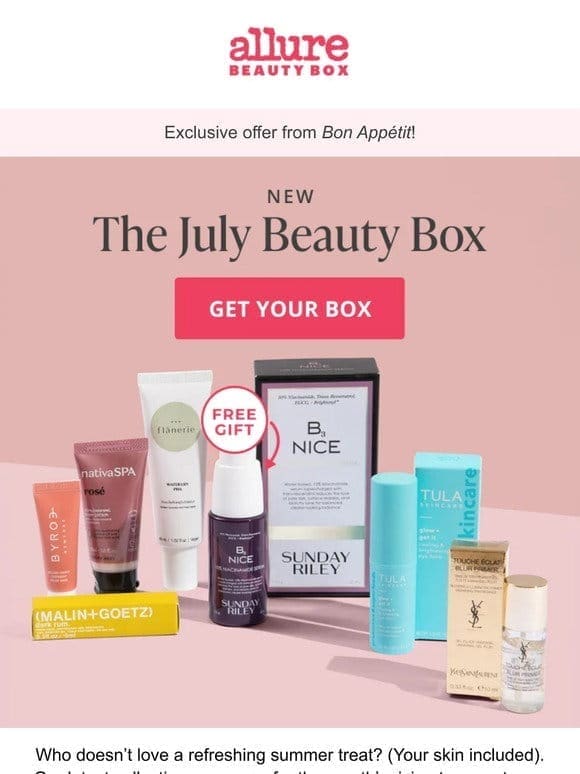 SALE: First Box for $15!