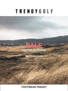 SALE on golf shoes inside! New Items added!  ️