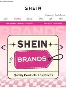 SHEIN Brands | All Eyes on New