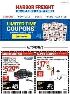 SHOP NOW! These Exclusive Coupons & Deals Expire June 6