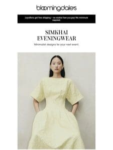 SIMKHAI: The eveningwear edit