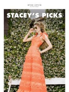 STACEY’S SUMMER FAVES​