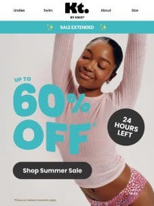 SUMMER SALE EXTENDED ?