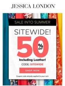 Sale Into Summer ? 50% Off 5-? Styles!