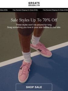 Sale Styles up to 70% Off