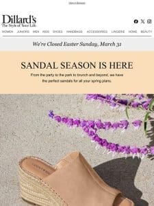 Sandal Season Is Here