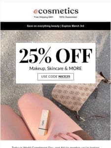 Save 25% TODAY