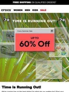 Save 60% on sunny styles