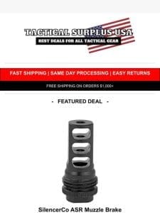 ? Save BIG On Muzzle Brakes + More ?