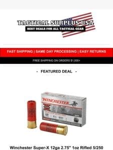 ? Save BIG On Shotgun Ammo Today ?