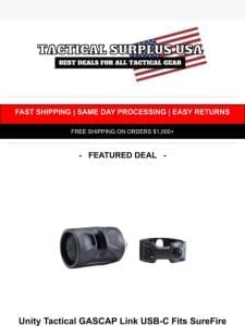 ? Save BIG On Unity Tactical Risers， Mounts & Accessories ?