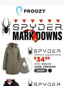 ?? Save BIG on Spyder Now!