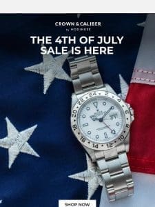 Save Big In The 4th Of July Sale